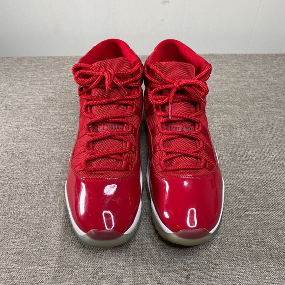 Nike Air Jordan 11 Retro Win Like 96 Men's 13 Gym Red Black-White 378037-623 - Picture 2 of 15